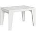 Tavolo Allungabile 90x130/234 Cm Naxy - Bianco Frassino - Foto miniatura 5