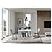 Tavolo Allungabile 90x130/234 Cm Naxy - Bianco Frassino - Foto miniatura 4