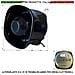 Tromba Altoparlante Ricambio Sirena Allarme Impedenza 8 Ohm Potenza 40 W Frequenza Suoni Da 750 ± 5,1 Khz Tweeter Magn - Foto miniatura 1