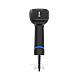 Lettore Barcode portatile Newland HR23 Dorada 2D CMOS, cavo USB spiralato da 3,5 m, Autosense, incl. supporto regolabile intelligente - Foto miniatura 4