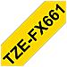 TZE-FX661 nastro per etichettatrice TZ - Foto miniatura 2