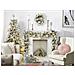 Ghirlanda Decorativa Whitehorn Bianco 55 Cm - Foto miniatura 1