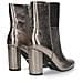 Kianna Booties Stivaletti Sintetico Scarpe Donna Argento Eu 40, Mxql012102w 9042 - Foto miniatura 3
