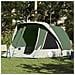 Tenda Familiare Cabina per 6 Persone Verde Impermeabile - Foto miniatura 1