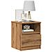 Comodini 2 Pz Rovere Artigianale 40x40x50 Cm Legno Multistrato - Foto miniatura 1