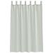 Tende In Voile Con Passanti 2 Pz Grigio Chiaro 140x175 Cm - Foto miniatura 8