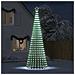 Albero di Natale a LED 1028 LED Bianco Freddo 403 cm - Foto miniatura 3