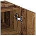 Mobile TV  con luci LED in legno invecchiato 40,5x30x102 cm - Foto miniatura 8