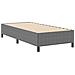 Struttura Letto  Grigio Chiaro 100x200 cm Tessuto Corduroy - Foto miniatura 3