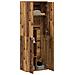 Armadio Alto Legno Vecchio 60x35x180 cm Legno Ingegnerizzato - Foto miniatura 3