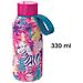 Bottiglia Termica 330ml Modello Solid Kids Con Tracolla E Motivo Zebra, Rosa - Foto miniatura 2