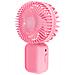 Mini Ventilatore Portatile Ultra-compatto Con Batteria Ricaricabile Da 250mah, Rosa - Foto miniatura 1