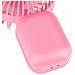 Mini Ventilatore Portatile Ultra-compatto Con Batteria Ricaricabile Da 250mah, Rosa - Foto miniatura 2