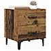 Armadietto per letto 2 pcs Legno vecchio 40 x 35 x 47,5 cm - Foto miniatura 3