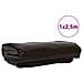 Telo 650g / m² Marrone 1 x 2,5 m Tela con rivestimento in PVC - Foto miniatura 2