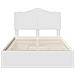 Letto con Contenitore Bianco 120 x 200 cm Legno multistrato - Foto miniatura 8