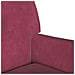 Panca Chesterfield Rosso Vino 112 x 65.5 x 75 cm Velluto - Foto miniatura 7