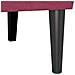 Panca Chesterfield Rosso Vino 112 x 65.5 x 75 cm Velluto - Foto miniatura 9