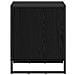 Comodino Rovere Nero 50 x 39.5 x 50 cm Legno multistrato - Foto miniatura 6