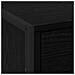 Comodino Rovere Nero 50 x 39.5 x 50 cm Legno multistrato - Foto miniatura 8