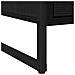 Comodino Rovere Nero 50 x 39.5 x 50 cm Legno multistrato - Foto miniatura 9