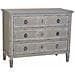 Cassettiera In Legno Con 3 Cassetti Grigio 102x46x80h Cm - Foto miniatura 1