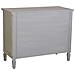 Cassettiera In Legno Con 3 Cassetti Grigio 102x46x80h Cm - Foto miniatura 4
