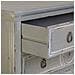 Cassettiera In Legno Con 3 Cassetti Grigio 102x46x80h Cm - Foto miniatura 6