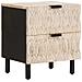 Armadio da Notte con cassetto 2 pcs Bianco 40 x 33 x 46 cm - Foto miniatura 3