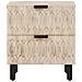 Armadio da Notte con cassetto 2 pcs Bianco 40 x 33 x 46 cm - Foto miniatura 5