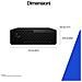 Z2 SFF G1i Workstation Desktop PC Wolf Pro Security Edition Intel Core Ultra 7 265 32 GB DDR5-SDRAM 1 TB SSD NVIDIA RTX A1000 Windows 11 Pro Stazione di lavoro AI Workstation, AI PC Nero - Foto miniatura 3