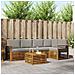 Set divani con cuscino 6 pcs Grigio Naturale e Chiaro - Foto miniatura 2
