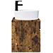 Mobile lavabo da parete Rovere Fumo 49 x 44,5 x 65 cm - Foto miniatura 2