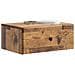Mobiletto da notte a muro 2 pcs Legno antico 49 x 34,5 x 20 cm - Foto miniatura 2
