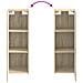 Set di mobili per il bagno 4 pcs Rovere Sonoma - Foto miniatura 8