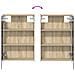 Set di mobili per il bagno 4 pcs Rovere Sonoma - Foto miniatura 9