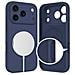 Custodia In Silicone Per Iphone 17 Pro Con Magsafe Blu Scuro - Foto miniatura 3