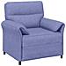 Set di divani 2 pz Blu jeans Tessuto - Foto miniatura 8