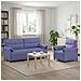 Set di divani 2 pz Blu jeans Tessuto - Foto miniatura 9