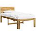 Letto Singolo con Testiera ROSTOCK Bianco 100 x 200 cm - Foto miniatura 1