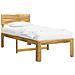 Letto Singolo con Testiera ROSTOCK Bianco 100 x 200 cm - Foto miniatura 1