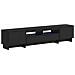 Mobile TV LED a 5 pezzi Nero Legno ingegnerizzato - Foto miniatura 1