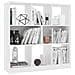 Libreria Bianca 97,5x29,5x100 cm in Legno Multistrato - Foto miniatura 3