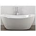 Vasca Da Bagno Freestanding Ovale In Acrilico Colore Bianco Lucido *** Misure : L170xh68xp80 - Foto miniatura 1