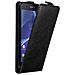 Custodia Compatibile Con Sony Xperia Z3 In Nero Di Notte - Coperchio Protettivo In Design Flip Con Chiusura Magnetica - Foto miniatura 4