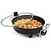 01.162367.01.500 Principessa Multi Wonder Chef Pro - Padella Elettrica Con Coperchio E 2 In Spatole Legno, 1800, Colore: Nero - Foto miniatura 2
