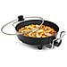 01.162367.01.500 Principessa Multi Wonder Chef Pro - Padella Elettrica Con Coperchio E 2 In Spatole Legno, 1800, Colore: Nero - Foto miniatura 1