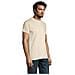 T-shirt Girocollo Da Uomo Modello Imperiale Taglia Xl Colore Crema - Foto miniatura 3