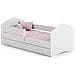 Letto Per Bambini Fala 160x80 Cassetto E Una Ringhiera+ Materasso E Giroletto - Foto miniatura 1