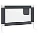 Sponda Letto Sicurezza Bambini Grigio Scuro 100x25 cm Tessuto - Foto miniatura 3